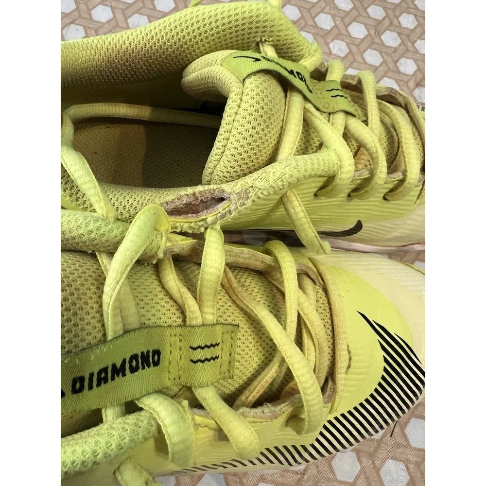 Nike Vapor Baseball  Cleats Yellow Size 3Y